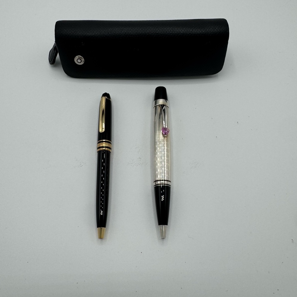 Montblanc Boheme Je t’aime sterling silver, Meisterstuck Ball Pen w/case